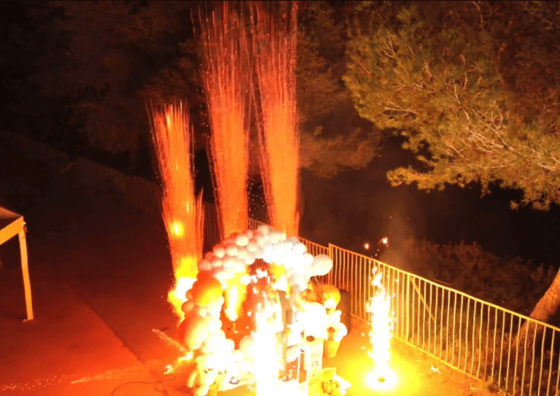 Révélation sexe bébé buzzer et fusées