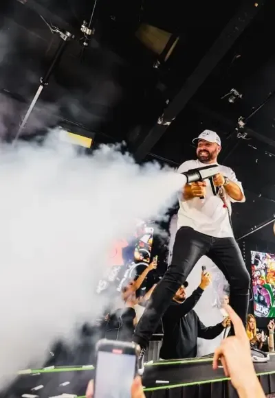 Pistolet CO2 Fumée oxygène pour mariage près de Marseille