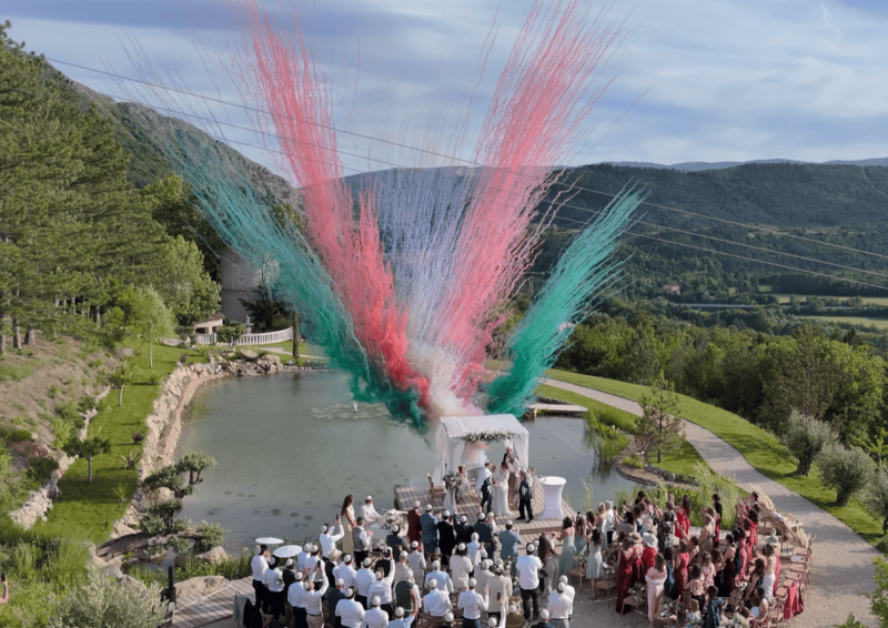 explosion de 6 fusées