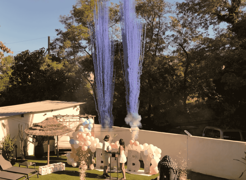 Gender reveal à Marseille près d'Aubagne