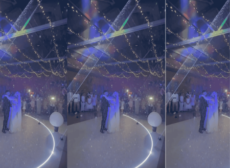 Laser première danse show 