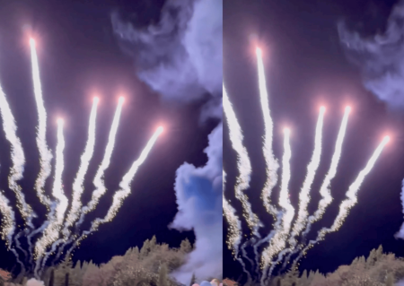 feu d'artifice de 3 minutes pour gender reveal à saint remy de provence