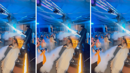 pistolet co2 gun pendant la soirée de mariage près de Marseille
